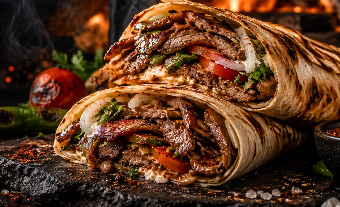 Özenle hazırlanan döner